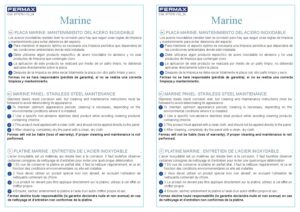 Manual – Unidade exterior de porteiro Fermax Marine 44332 – 1 botão, ST1, inox, Duox Plus