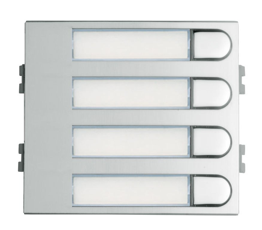Módulo de botões Skyline Fermax 7367 – 4 botões, 1 coluna e 4 filas, tamanho W, Duox Plus