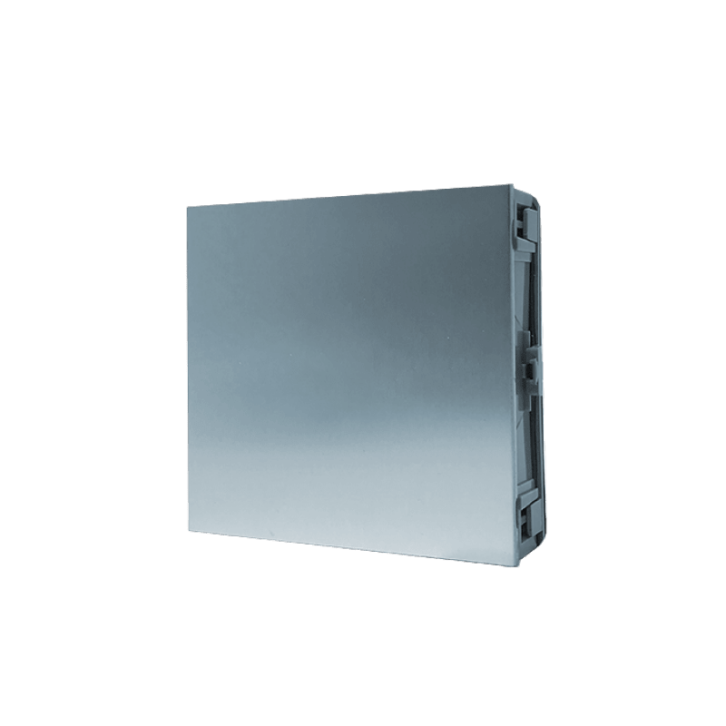 Módulo cego Comelit UT9230M – Ultra Full Metal, alumínio anodizado, 1 módulo, IP65, IK08