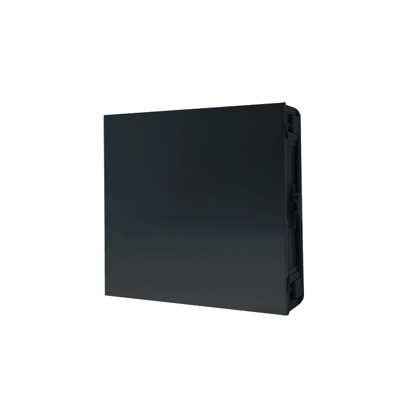 Módulo cego Comelit UT9230MB – Ultra Full Metal Black, 1 módulo, IP65, IK08