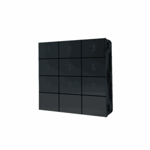 Módulo de teclado Comelit UT9279MB – Ultra Black, numérico, 12 teclas, 2 relés, Wiegand, 4000 códigos