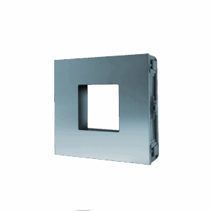 Módulo para leitor de acessos Comelit UT9290M – Ultra, furo de 40 x 40 mm, alumínio anodizado