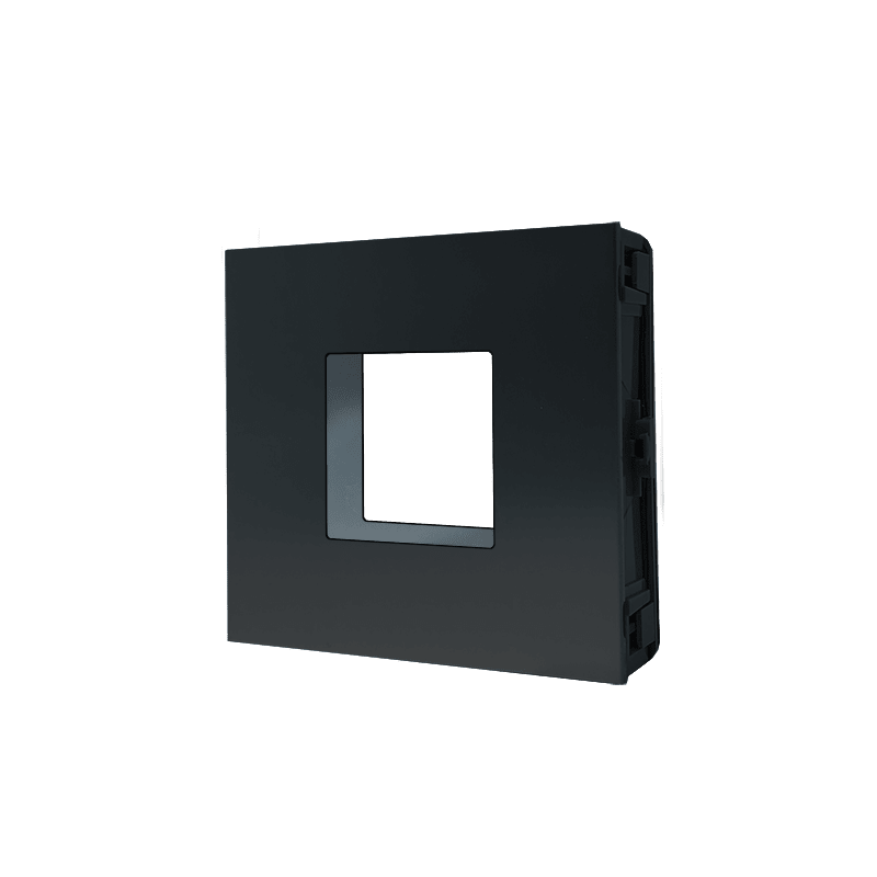 Módulo para leitor de acessos Comelit UT9290MB – Ultra Black, furo de 40 x 40 mm, preto