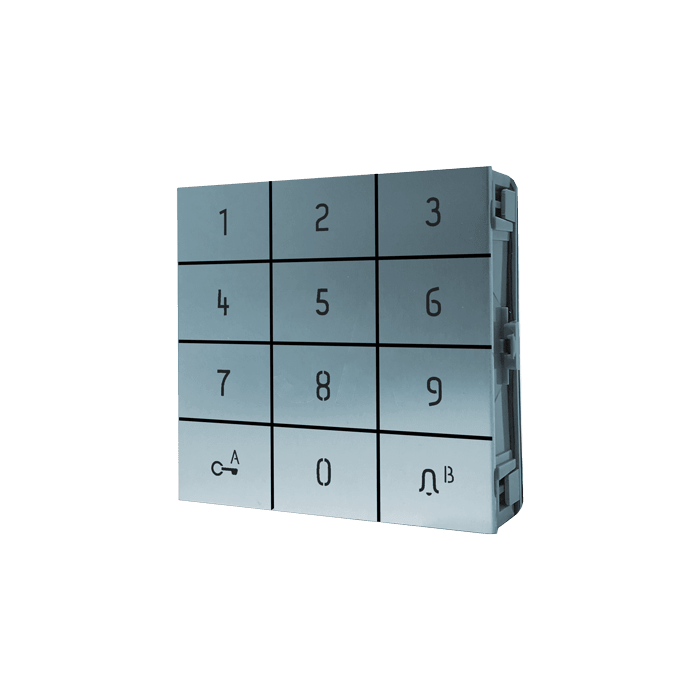 Módulo de teclado Comelit UT9279M – Ultra, numérico, 12 teclas, 2 relés, Wiegand, 4000 códigos
