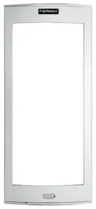 Unidade exterior de videoporteiro Fermax Skyline 8 frações – 8 botões, 4G CONNECT, 5V, montada