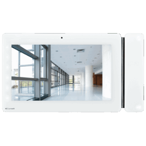 Monitor de videoporteiro Comelit 6801W – Maxi, ecrã 7", mãos-livres, Simplebus2, branco