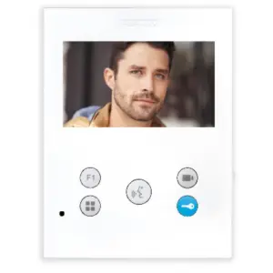 Monitor de videoporteiro Fermax VEO-XS DDA 9458 – 4,3″, mãos-livres, laço indutivo, Duox Plus