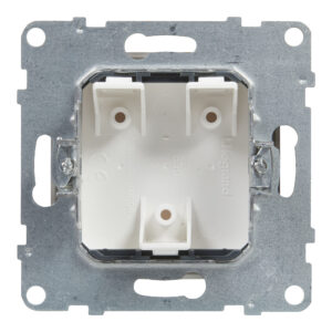 Obturador Legrand New Suno – e adaptador Mosaic, 2 módulos, branco, alumínio ou preto