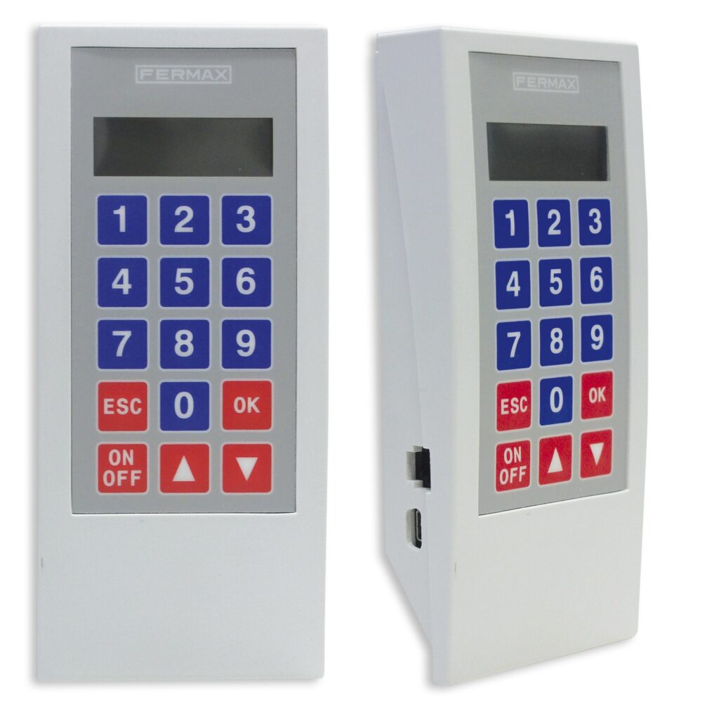 Programador Duox Plus Fermax 3254 – consola e analisador de instalação
