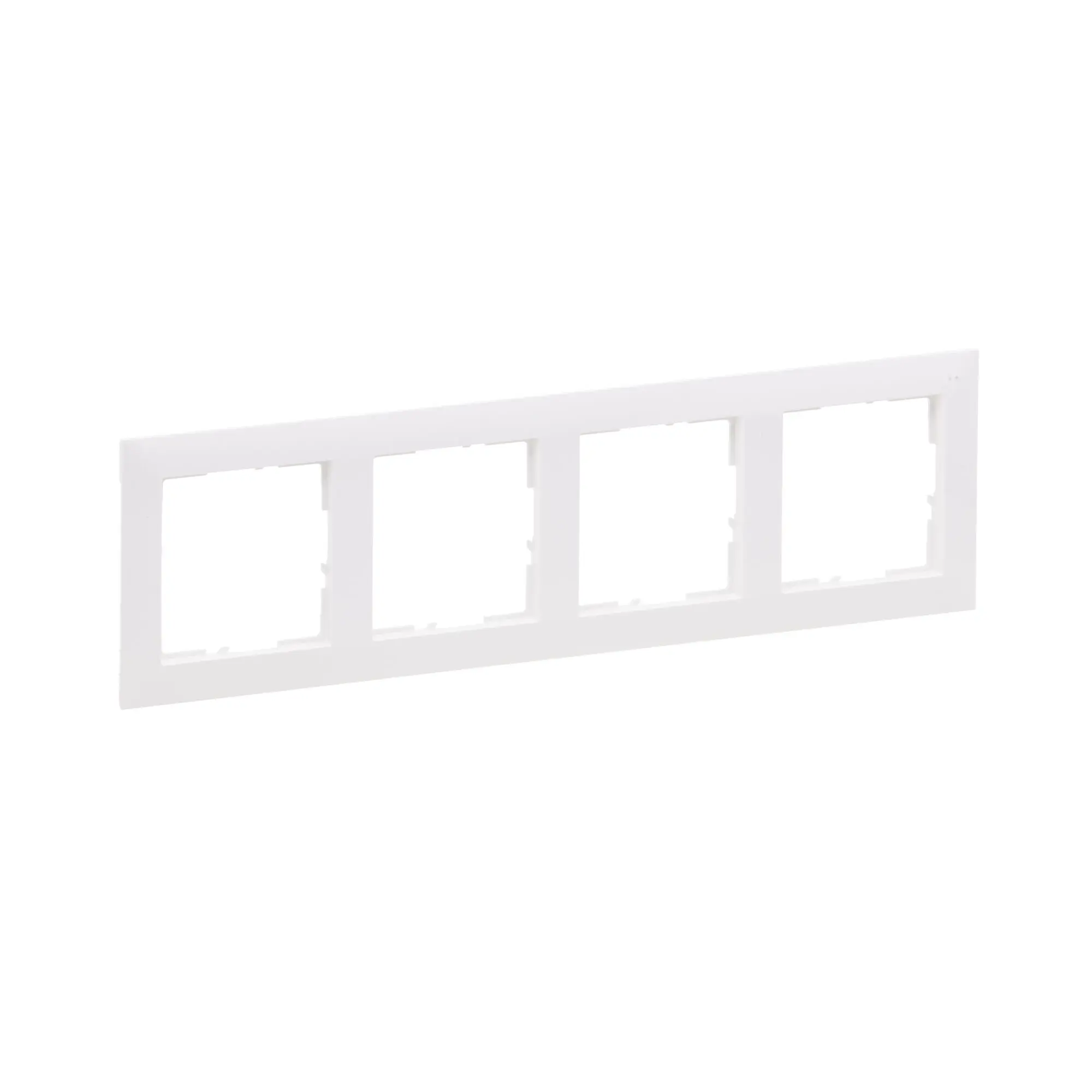 Quadro de acabamento Legrand New Suno – 4 postos, horizontal ou vertical, 8 acabamentos