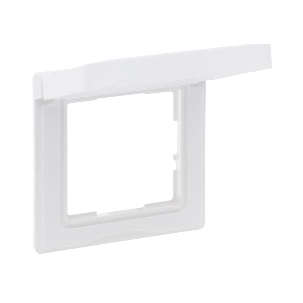 Quadro estanque Legrand New Suno – 1 posto, IP44, IK04, branco, alumínio ou preto