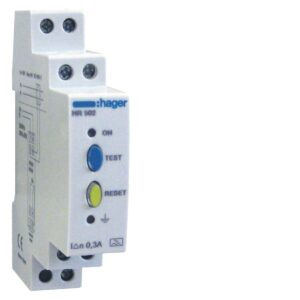Relé diferencial Hager HR502 – tipo A, 300 mA, instantâneo