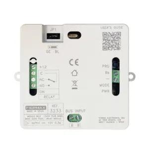 Relé Duox Plus Fermax 3233 – básico, contacto livre de potencial 3 A