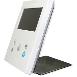 Suporte de mesa Fermax 9420 – inox, para monitor VEO-XS e VEO-XL