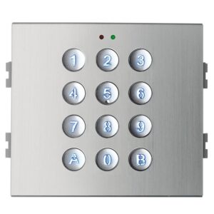 Teclado de código Skyline Fermax Memokey 7438 – 100 códigos, tamanho W
