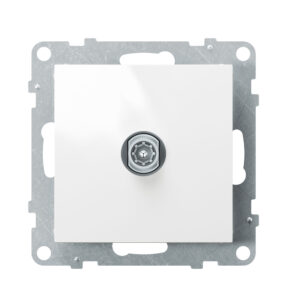 Tomada TV Legrand New Suno – macho, estrela, 1,5 dB, branca, alumínio ou preta