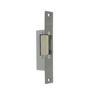 Trinco elétrico Fermax 29588 – 12 V DC, baixo consumo, de encastrar, trinco regulável