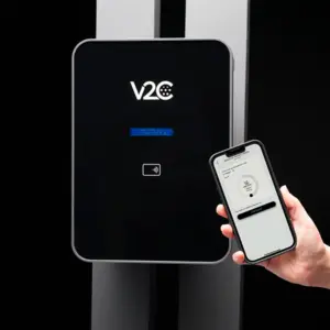 Carregador V2C Trydan Pro 7,4 kW monofásico com cabo Tipo 2 de 5 m