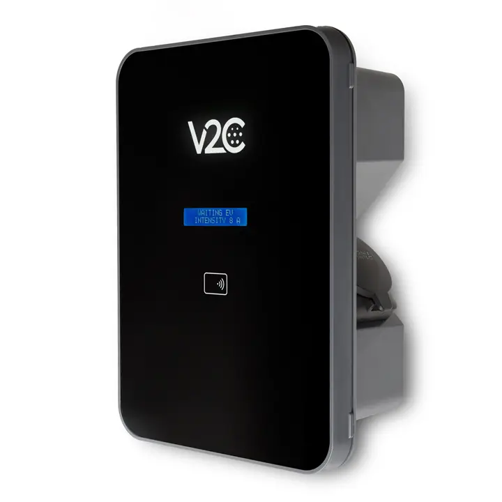 Carregador V2C Trydan Pro 7,4 kW monofásico com tomada Tipo 2