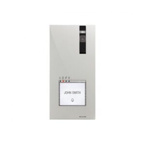 Unidade exterior Comelit 4893M – Quadra, vídeo, Simplebus2, 1 a 4 botões, IP54, IK08