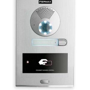 Unidade exterior de videoporteiro Fermax City Desfire 73892 – leitor de proximidade, S4, Duox Plus
