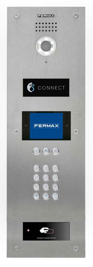 Unidade exterior de videoporteiro Fermax Marine CONNECT 55270 – ecrã, teclado, Desfire, 4G