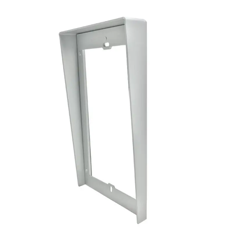 Viseira de chuva Comelit UT9183 – para moldura de embutir de 3 módulos Ultra, cinzenta