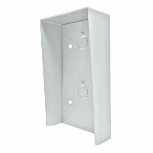 Viseira de chuva Comelit UT9199 – para cobertura de superfície de 9 módulos Ultra (3 x 3), cinzenta