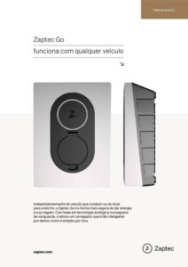 Zaptec go folha produto pt